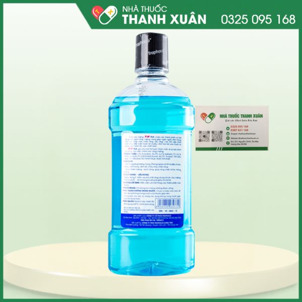 Nước súc miệng TB Fresh - Giúp làm sạch răng miệng, hỗ trợ ngăn ngừa viêm họng